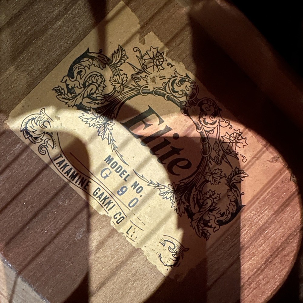 Takamine G-90 Classical Guitar with, 18F, 652mm Scale