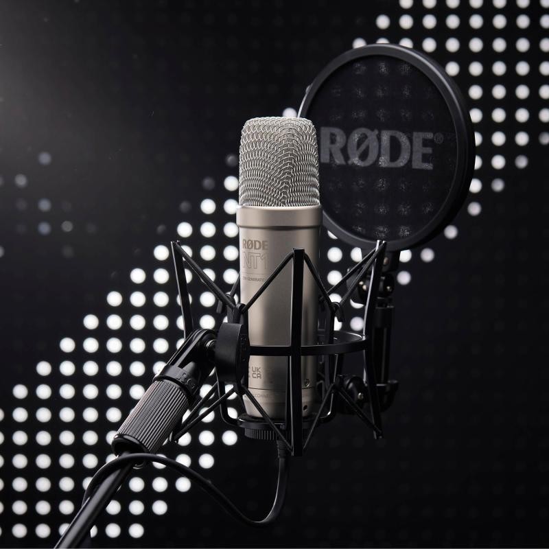 RØDE NT1-A 5th Gen Silver Studio Microphone