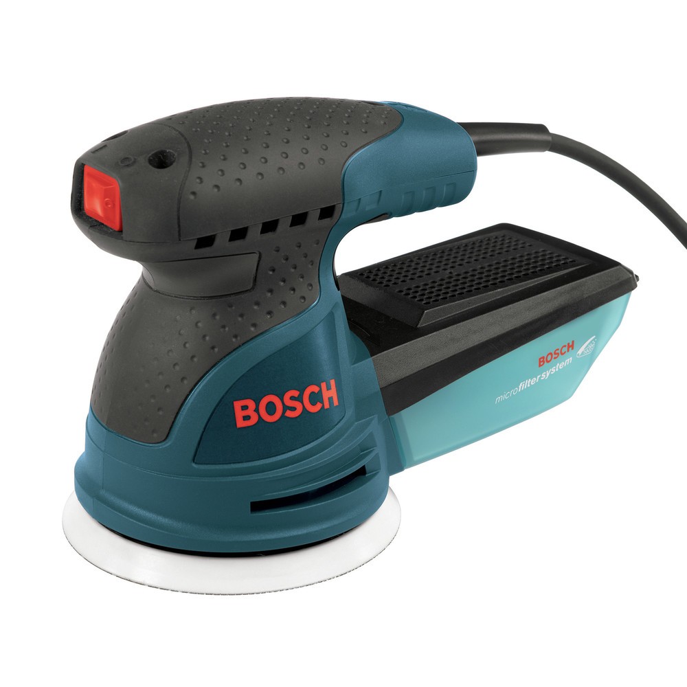 Bosch ROS10-RT 2.5 Amp 120V 5" Single-Speed Palm Sander Certified Refurbished