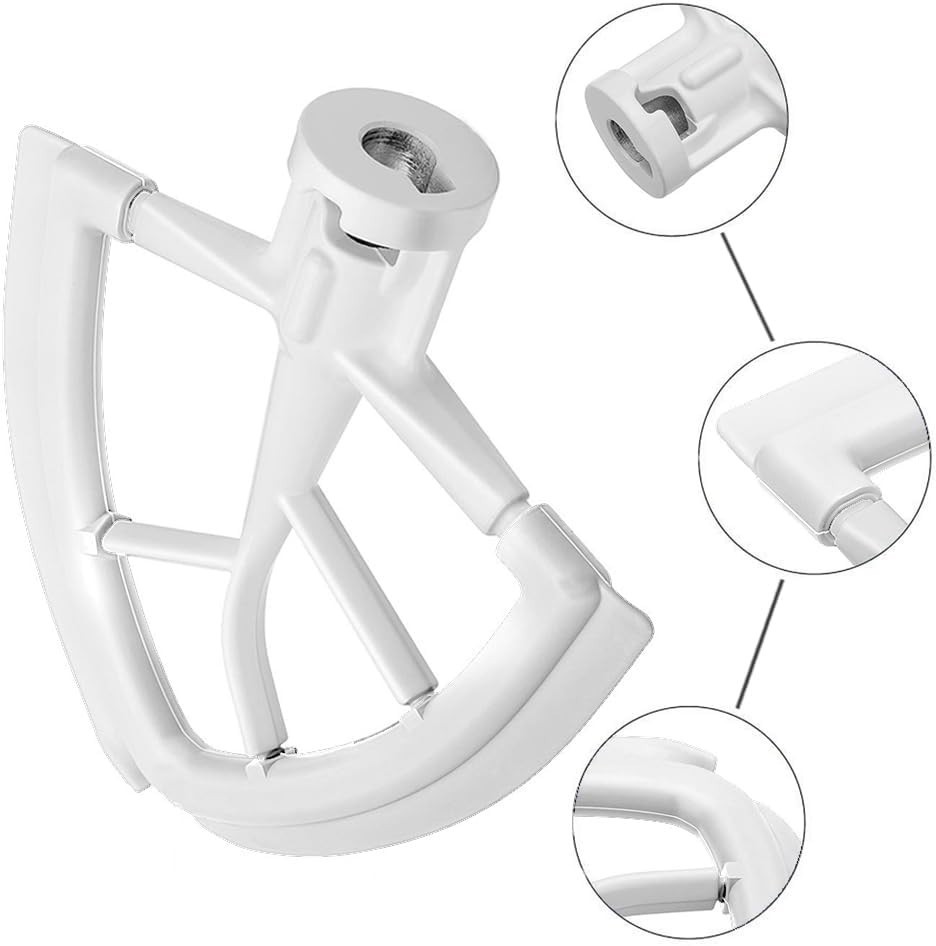Durable Flex Edge Mixer Beater for 4.5-5 Quart KitchenAid - Ultimate Baking Tool