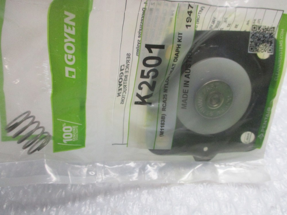 GOYEN K2501 DIAPHRAGM KIT NSMP