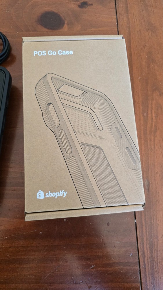 Shopify POS Go Terminal S2001 Card Reader, Case, & Barcode Scanner - Working