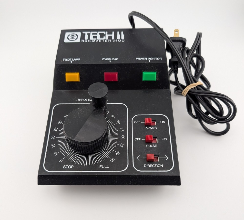 MRC Tech II Railmaster 2400 Model Train Control Powerpack Transformer