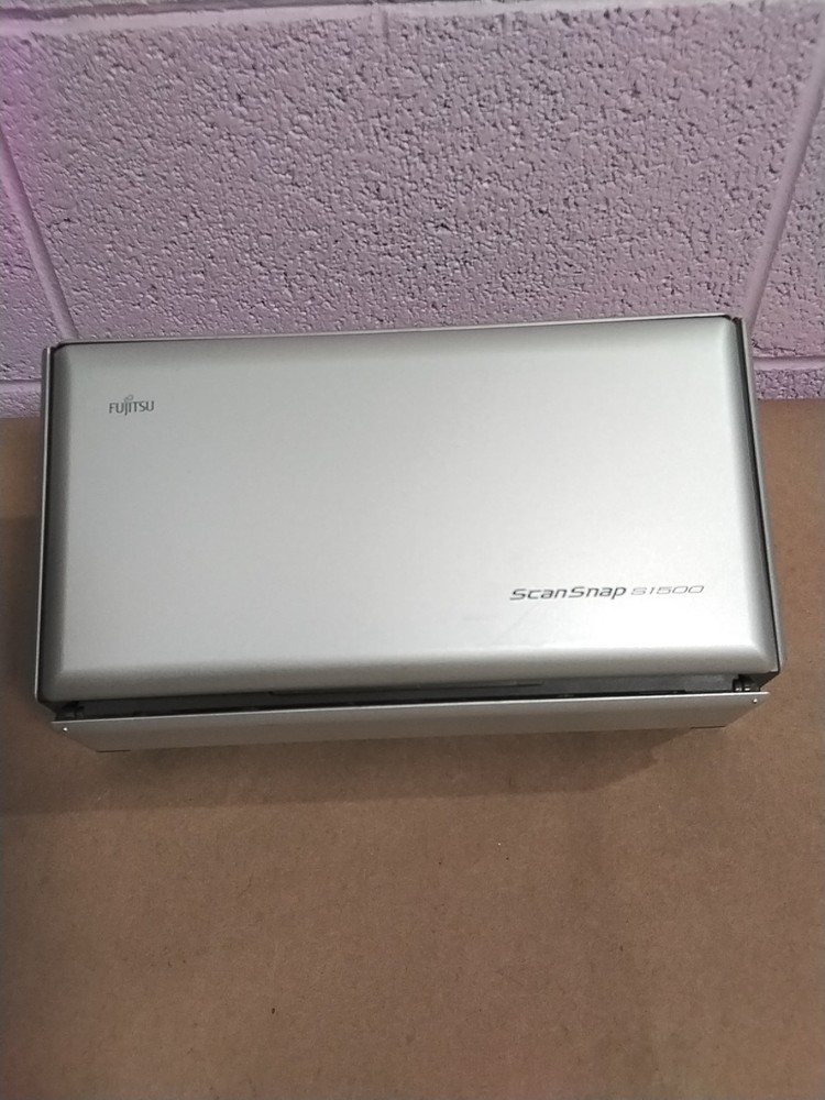 Fujitsu ScanSnap S1500M Document Scanner. READ DESCRIPTION. Untested .WORKS!?!?
