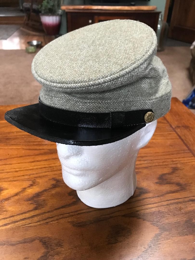 Reproduction Civil War CS forage cap, 7 3/8ths, Campaigner Quality