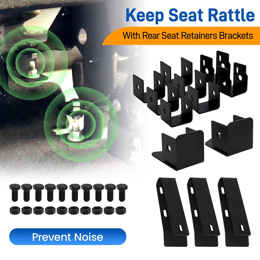 For 2007-2013 Chevy Silverado GMC Sierra Crew Cab Rear Seat Lift Kit 2.5" inch