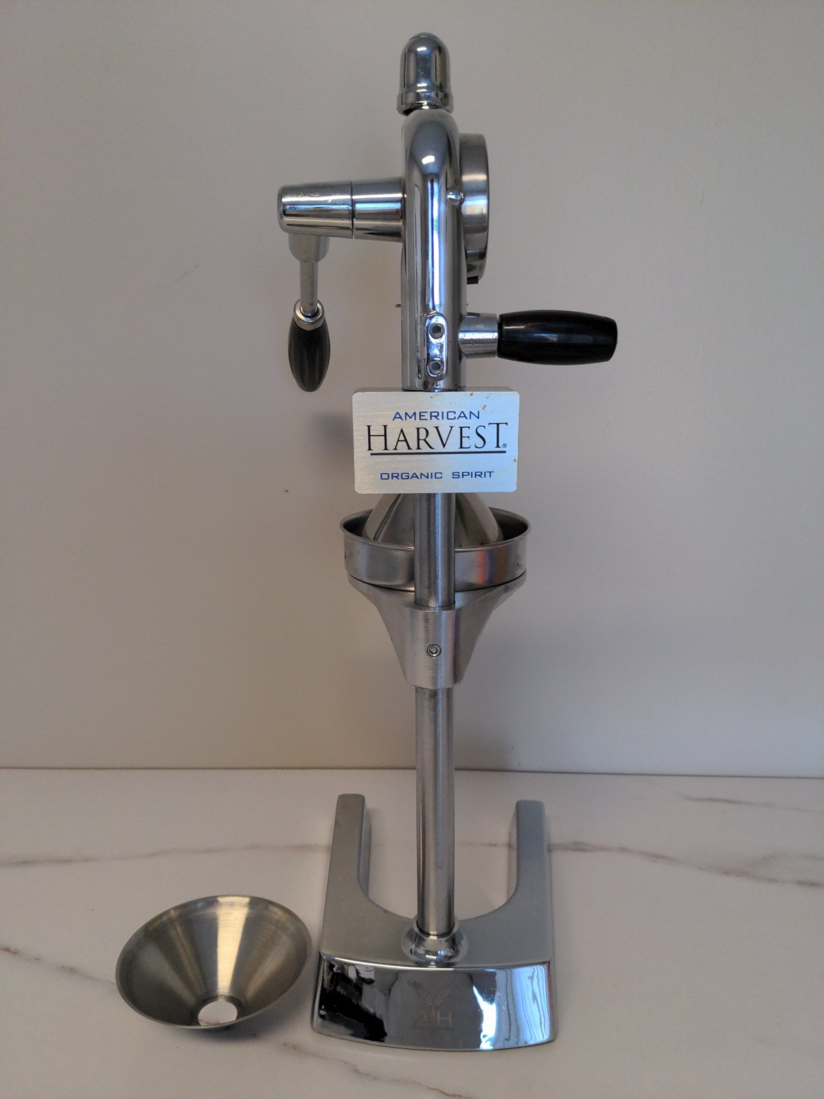 American Harvest Organic Spirit Home Bar Mixed Drink Citrus Juicer Hand Press