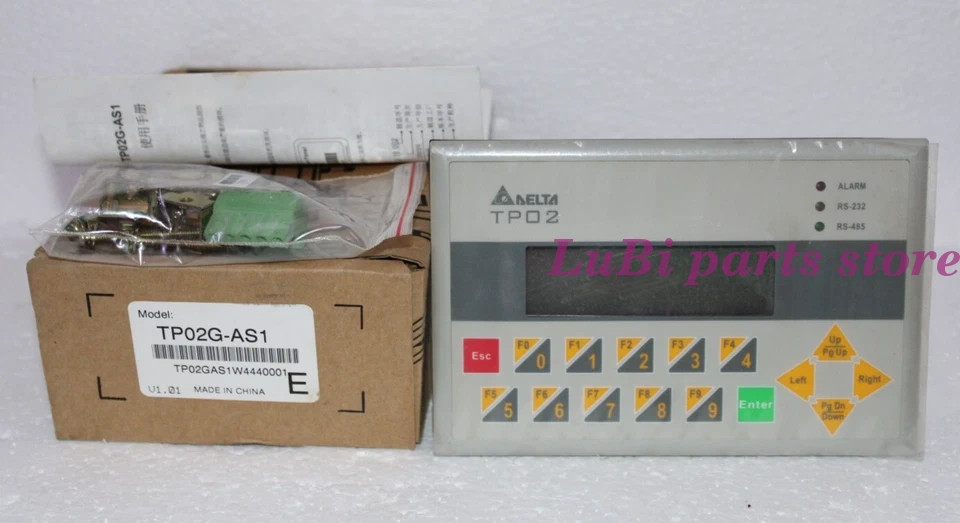 new Delta Text Panel TP02G-AS1