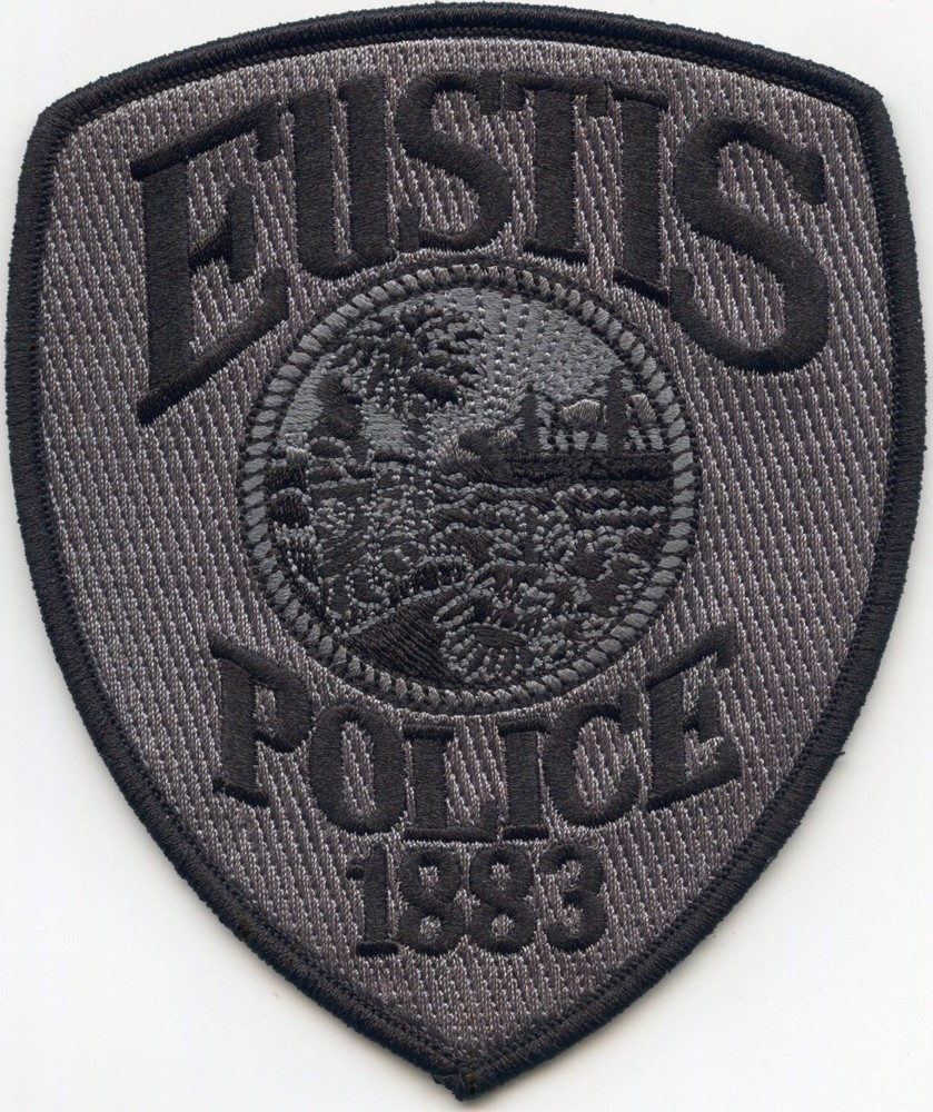 EUSTIS FLORIDA subdued POLICE PATCH