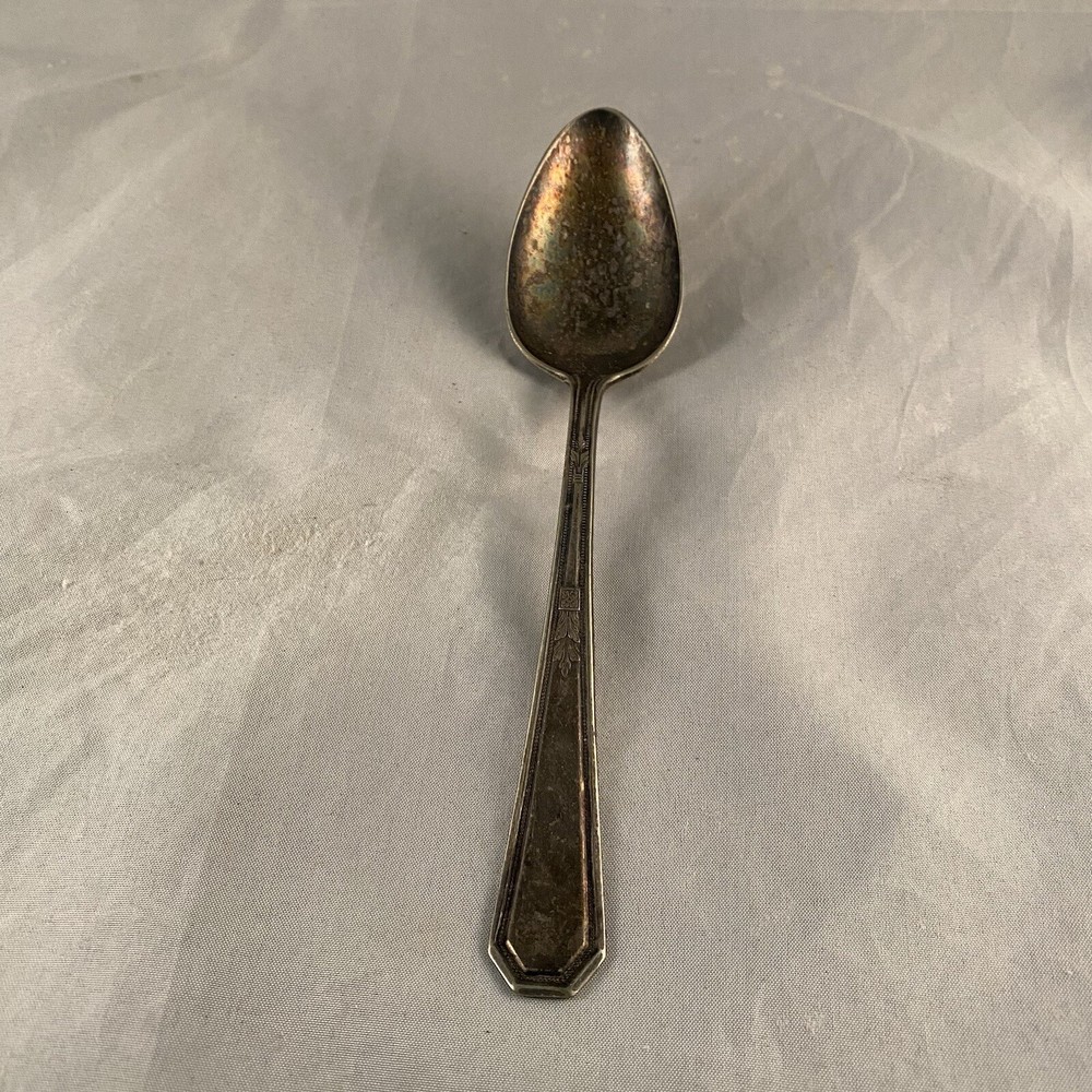 We Rogers & Son Mayfair Pattern Tea Spoon Teaspoon Silver Plated Silverplate