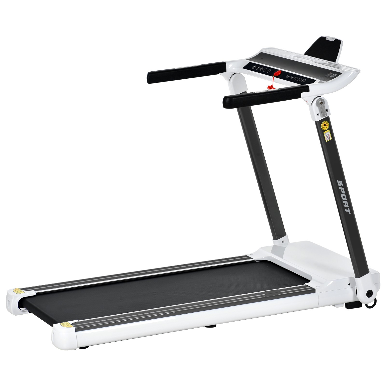 3.5HP Folding Electric Treadmill Running Machine Adjustable Speed for Home 330lb