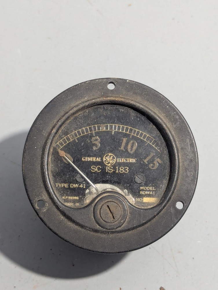 General Electric Type DW-41, 0-15