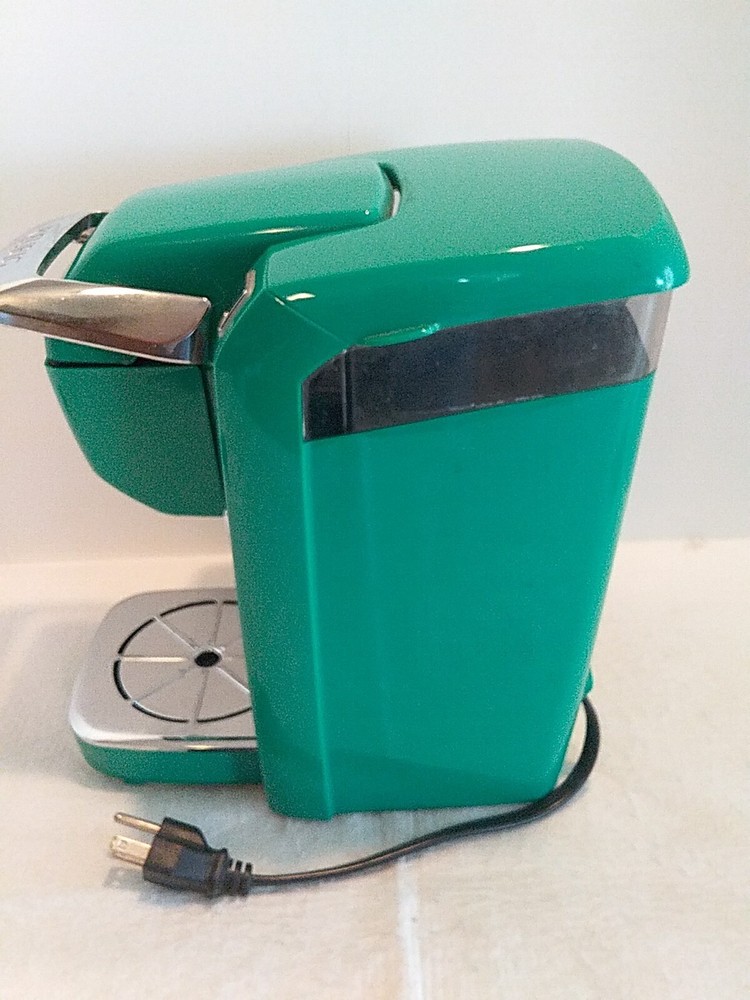 Keurig K10 Mini Plus GREEN Single Serving Coffee Maker TESTED WORKS CLEAN