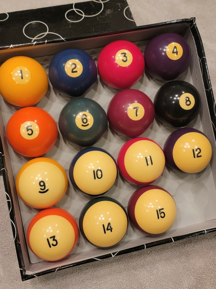 billiard pool ball set
