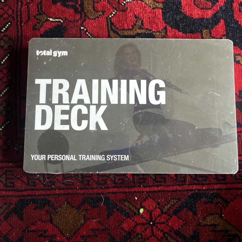 Total Gym Training Deck Personal Training System Deck Sealed