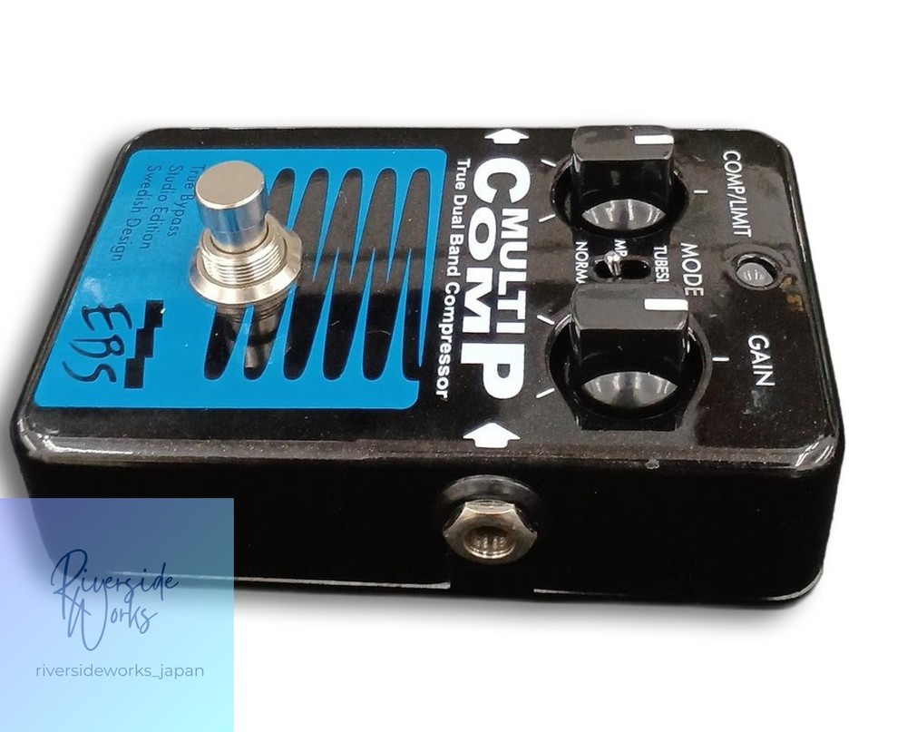 EBS Multicomp Compressor Effects Pedal for Bass Guitar