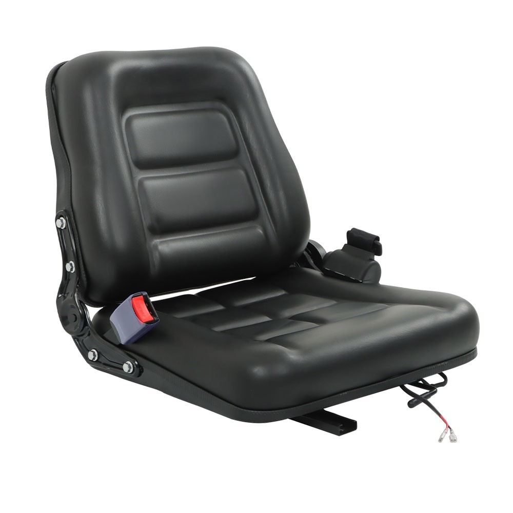 LABLT Fold Down Tractor Seat Universal Forklift Seat Micro Switch and Slide