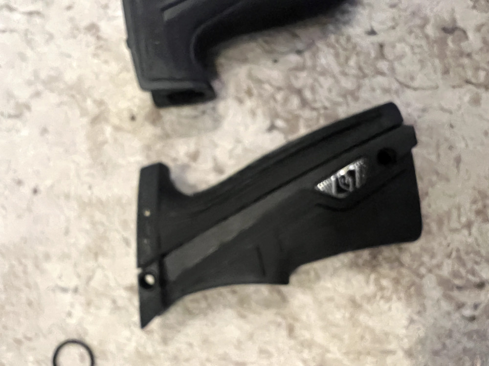 Black CS1 Paintball Grips for Planet Eclipse Cs1