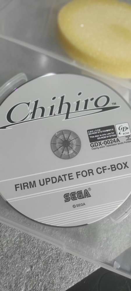 Sega Chihiro update service CF-BOX arcade