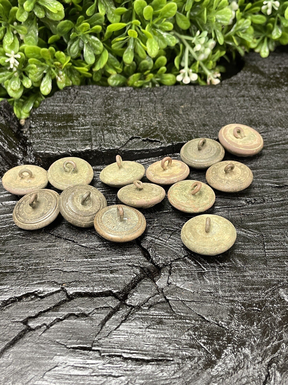 Old Rare Vintage Antique Civil War Relic Eagle Button Recovered Appomattox, VA