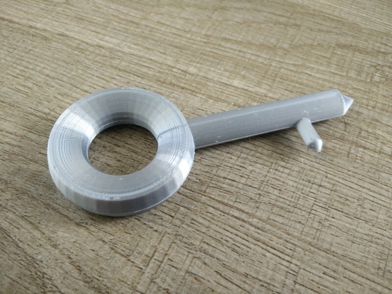 Soviet Union USSR Russian Cold War Atomic Nuclear Launch Key Prop 3D Printed