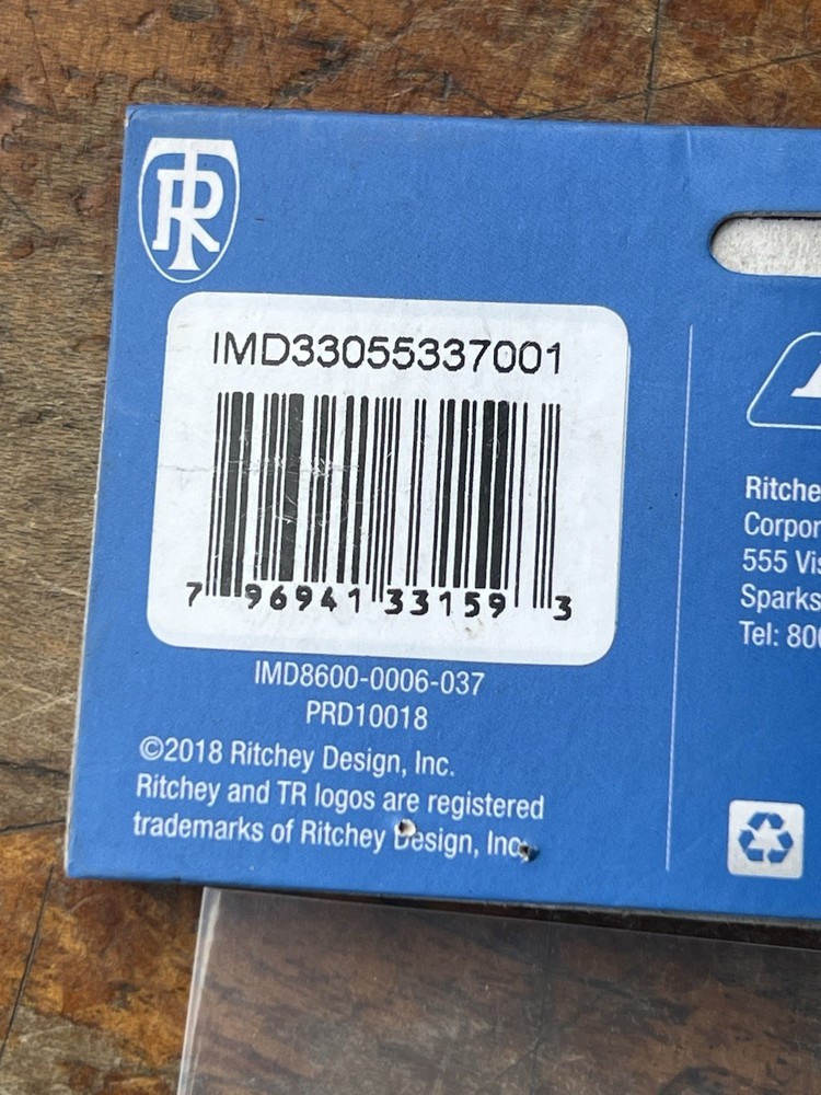 Ritchey WCS Headset Compression Plug Carbon Steerer 1 1/8" w/ Top Cap Black