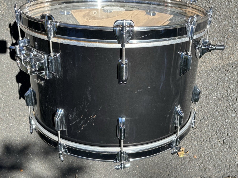 Rogers 24” Bass Drum Black Script USA