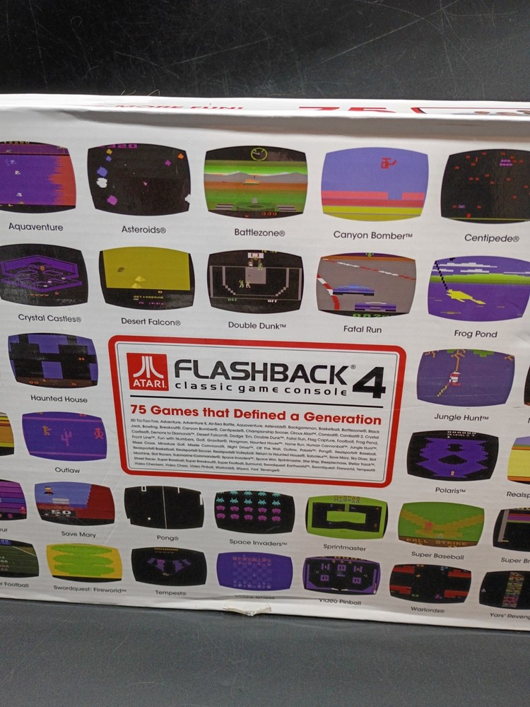 Atari - Flashback 4 Classic Game Console 40th Anniversary Edition