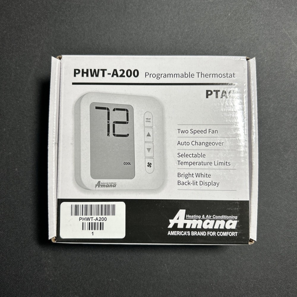 NEW Amana PHWT-A200 PTAC Programmable Thermostat