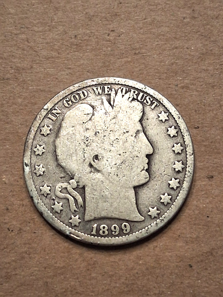 1899 BARBER HALF DOLLAR
