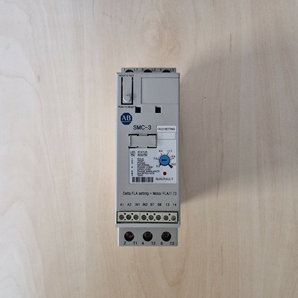 150-C16NBR SMC-3 Open Smart Motor Controller, 16A, 24V AC/DC control voltage