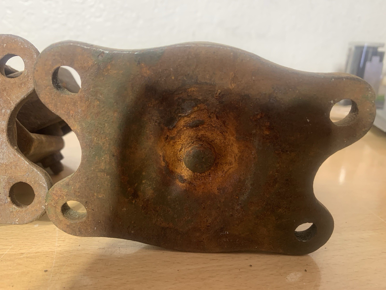 Antique Payson Cast Iron Swivel Casters Industrial Wheels with Grease Fittings