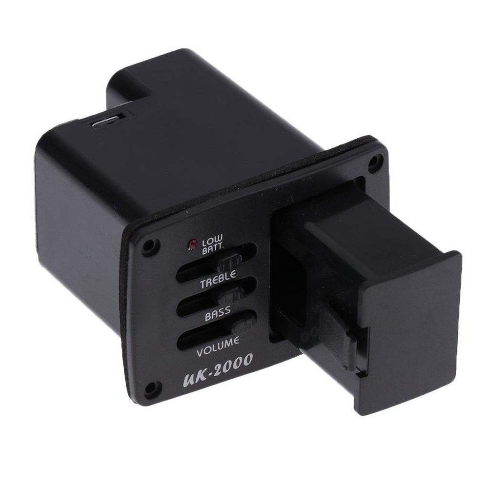 1 Set Ukulele Piezo Pickup Equalizer DIY Ukulele Accessory