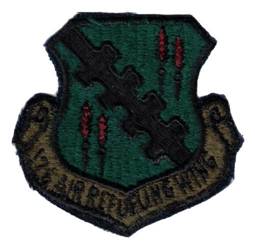 U.S.A.F. 126th Refueling Wing Sleeve Patch