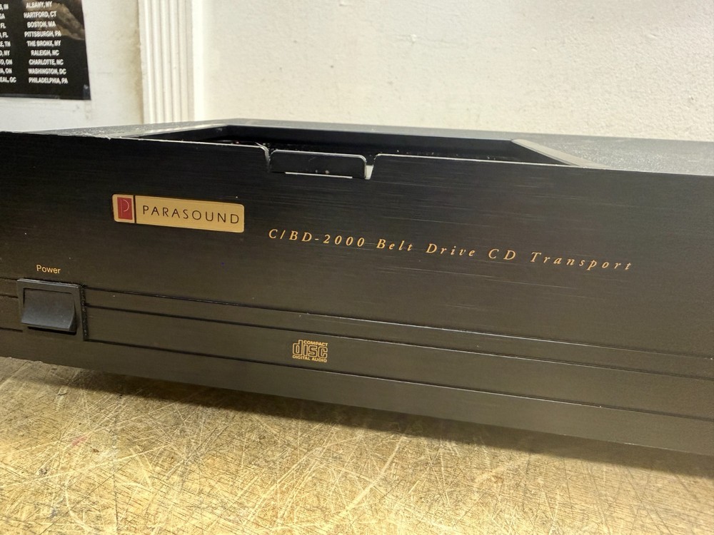 Parasound C/BD - 2000 Belt Drive Compact Disc Transport