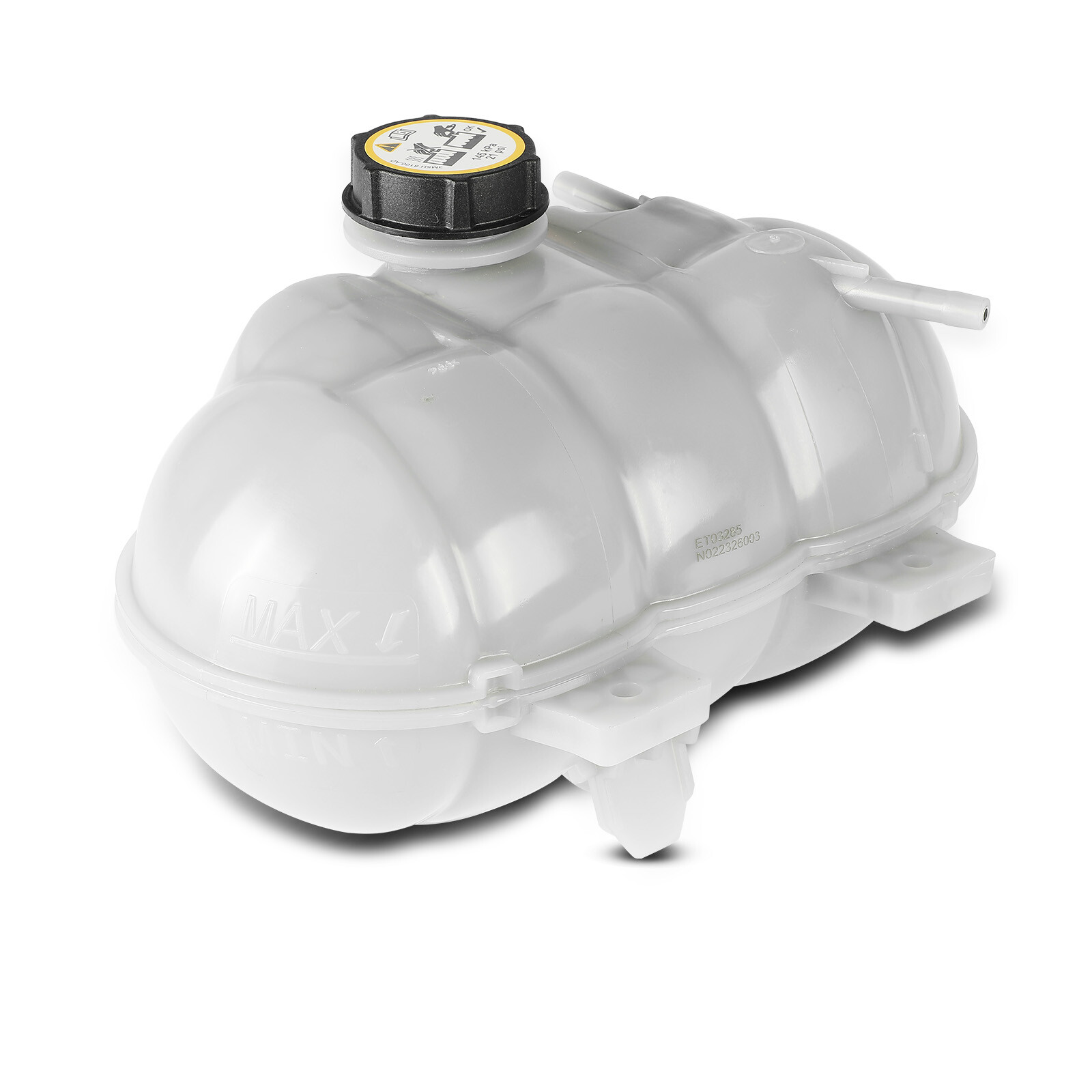 Engine Coolant Reservoir Tank w/ Cap for Ford Mustang 15-20 2.3L 3.7L 5.0L 5.2L