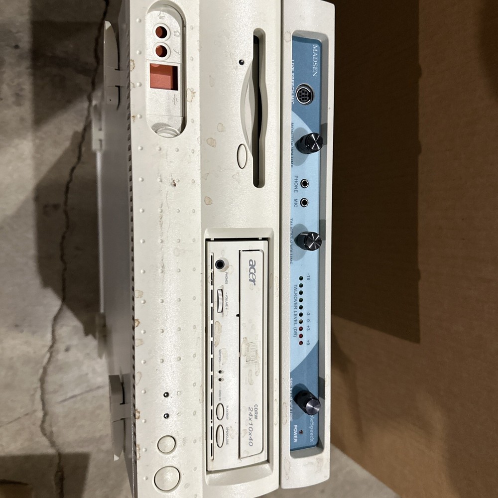 Madsen VisibleSpeech  W Computer