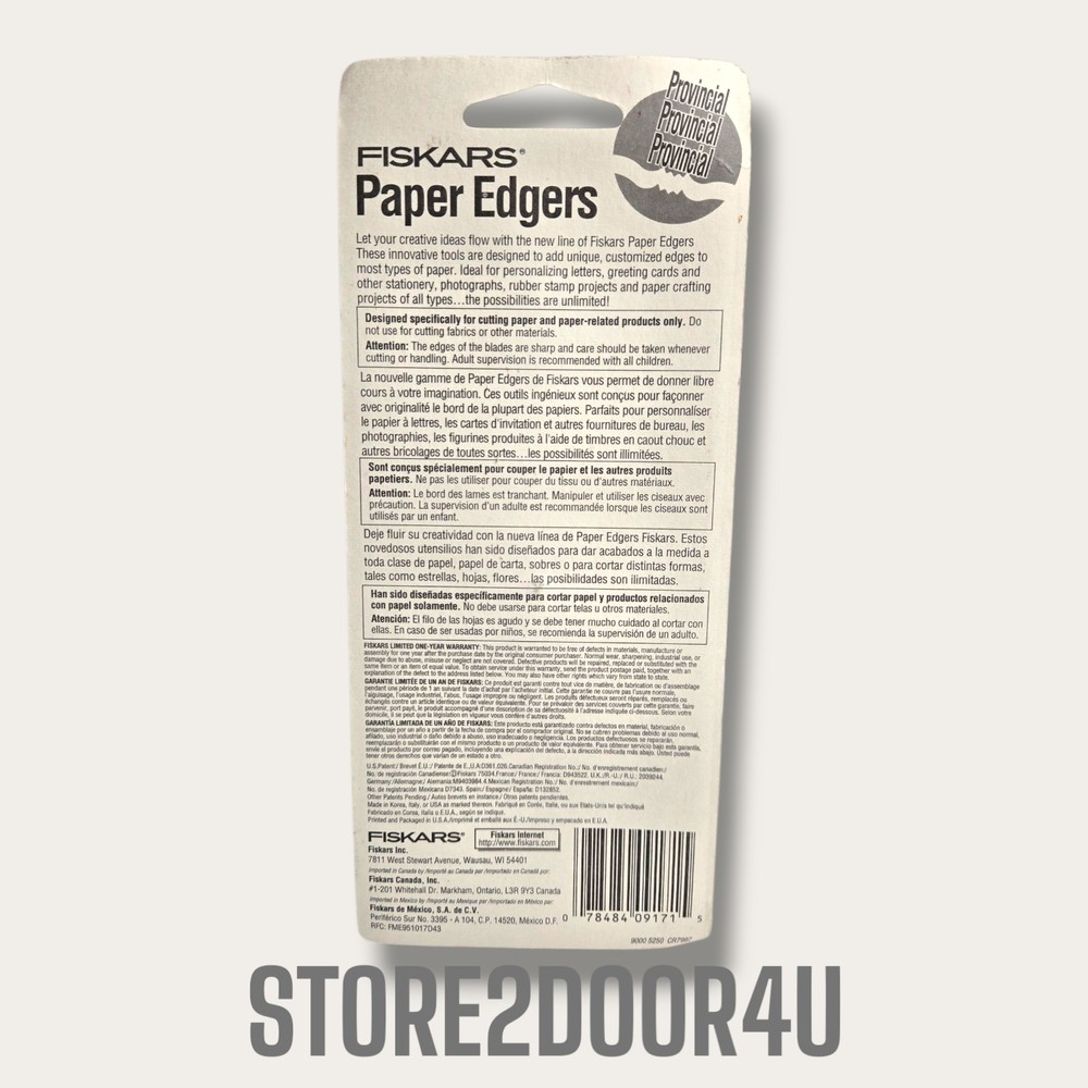 Fiskars - Paper Edger - Scissors - Provincial- #9171
