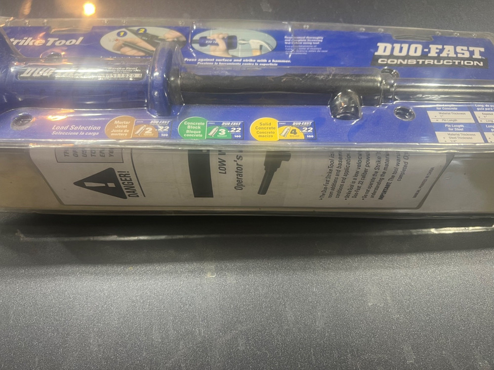 Duo-Fast Construction # 12284 .22 Caliber Powder Actuated Strike Tool