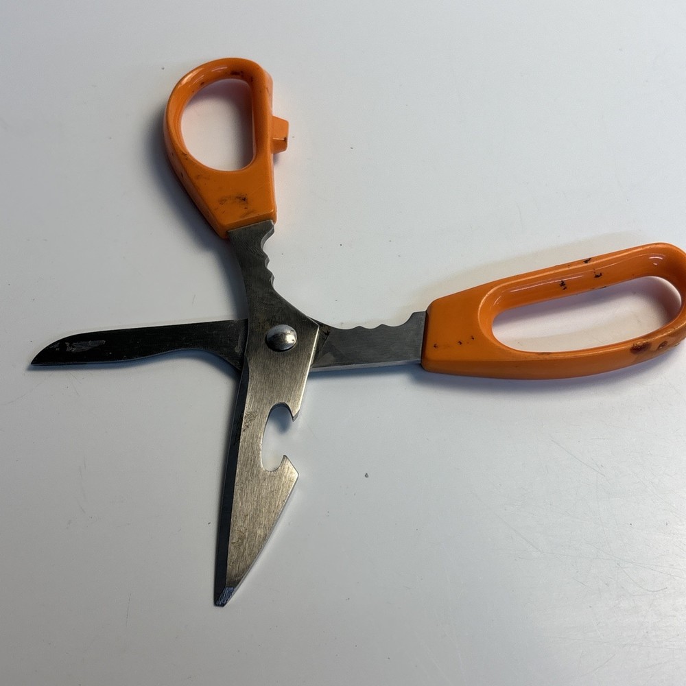 Vintage Kitchen Shears Stainless Steel Japan Multi Function Household Scissors