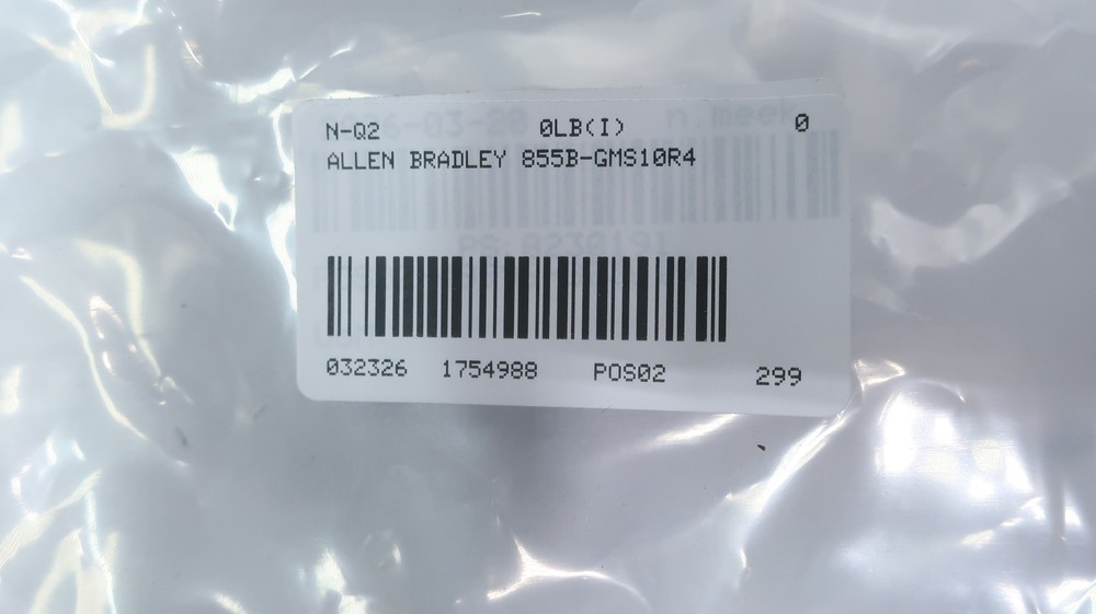 Allen Bradley 855B-GMS10R4 Red Strobe Light Module 110v-ac