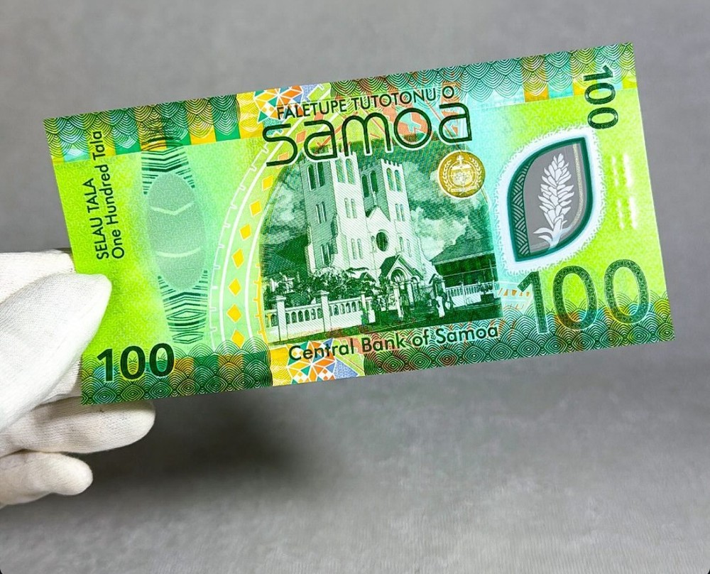 Samoa 100 Tala 2025 UNC