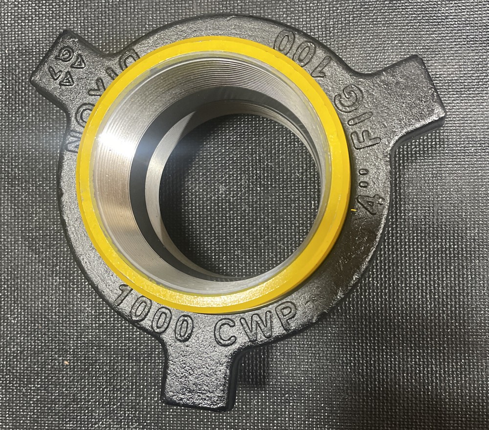 Dixon 4" Fig 100 1000 CWP Hammer Union, Threaded New