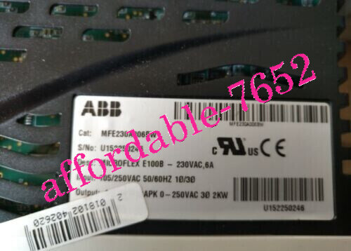 NEW ABB MFE230A006BW  servo driver  DHL or FedEx