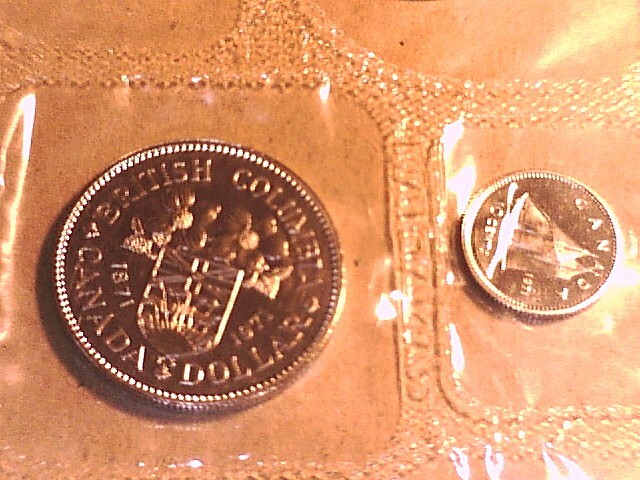 CANADA 1971 Mint coin set UNC