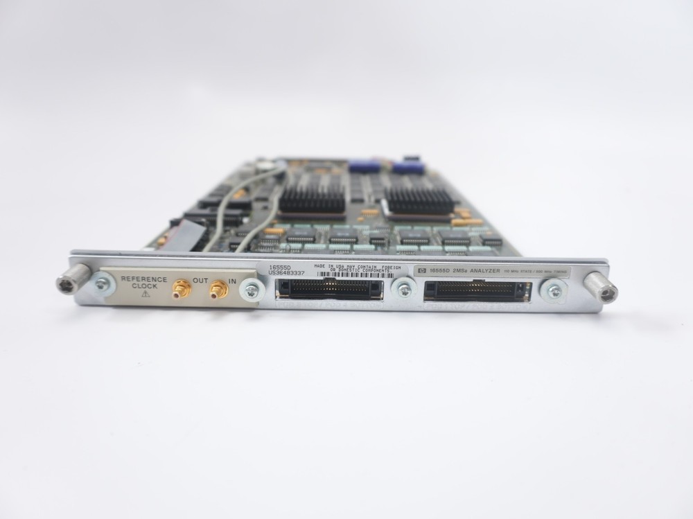 HP 16555D State/Timing Analyzer Module for 16500C – Tested, Passes Self-Test