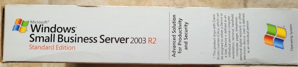 Microsoft Windows Small Business Server 2003 R2, Standard Edition 5-User
