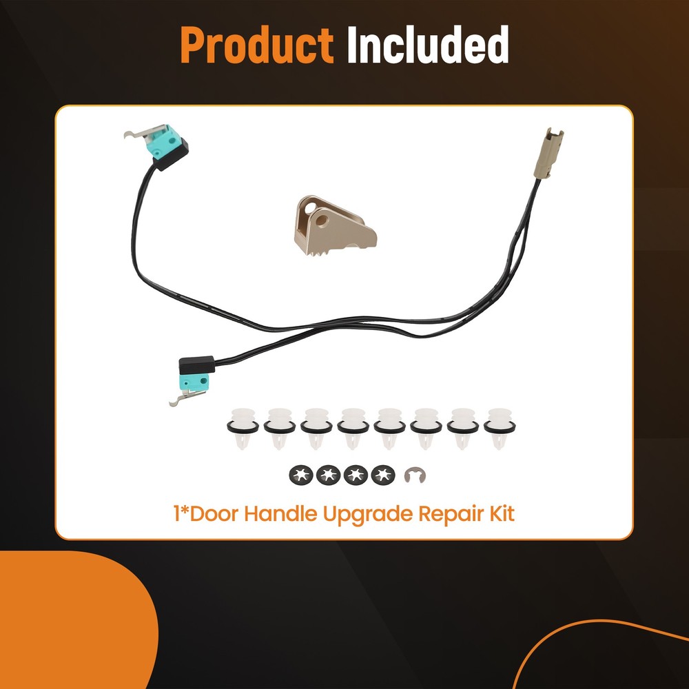 Door Handle Upgrade Rebuild Kit Microswitch Harness for 2012-2017 Tesla Model S