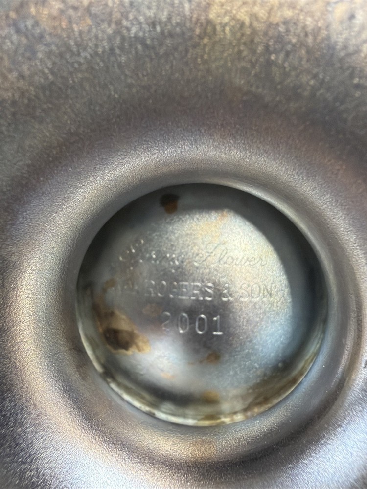 Rogers And Son Silverplate Spring Flower #2001 Teapot Set