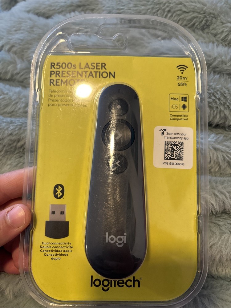 Logitech R500 Wireless Presenter Laser - Graphite